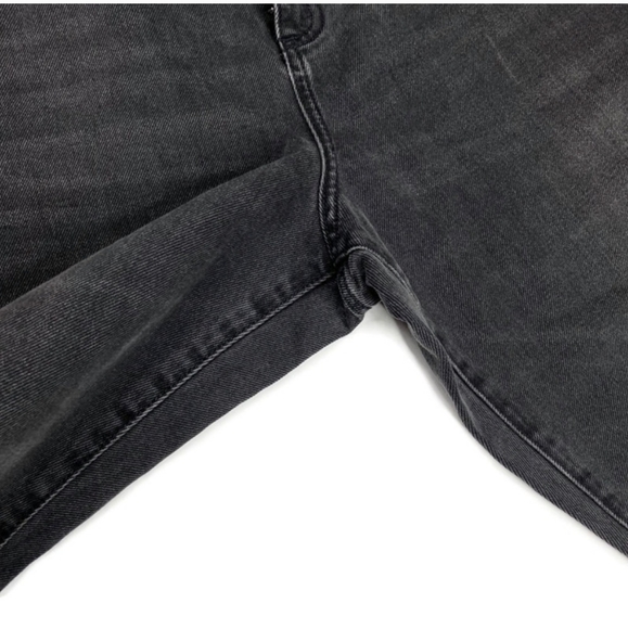 High Rise Black Straight leg Jeans - Picture 2 of 5